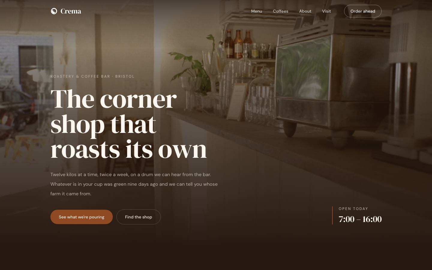 Crema template preview