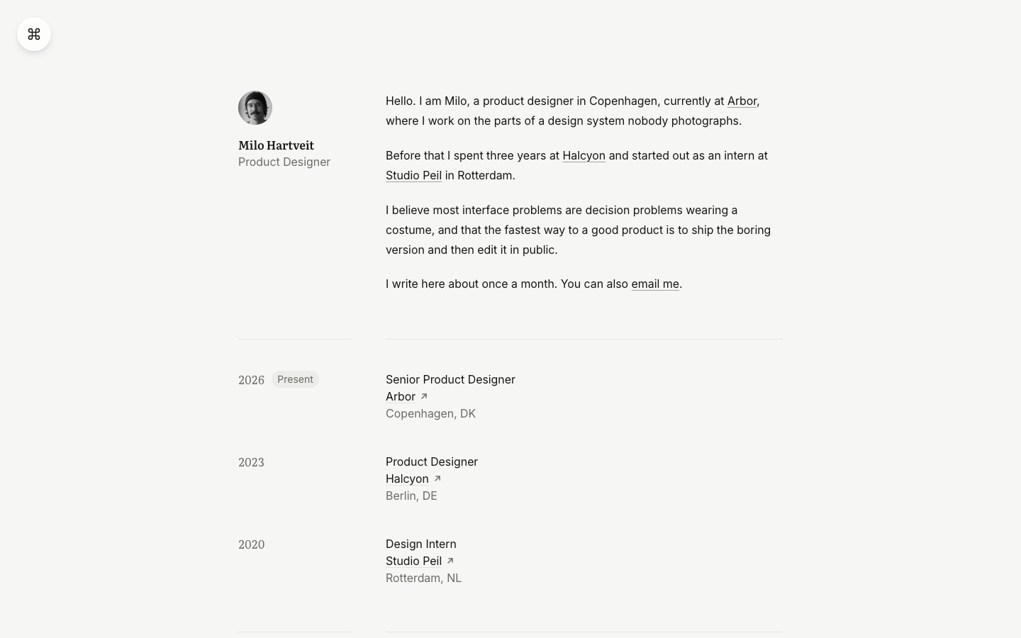 Node template preview