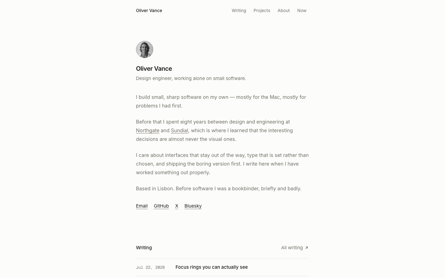 Origin template preview