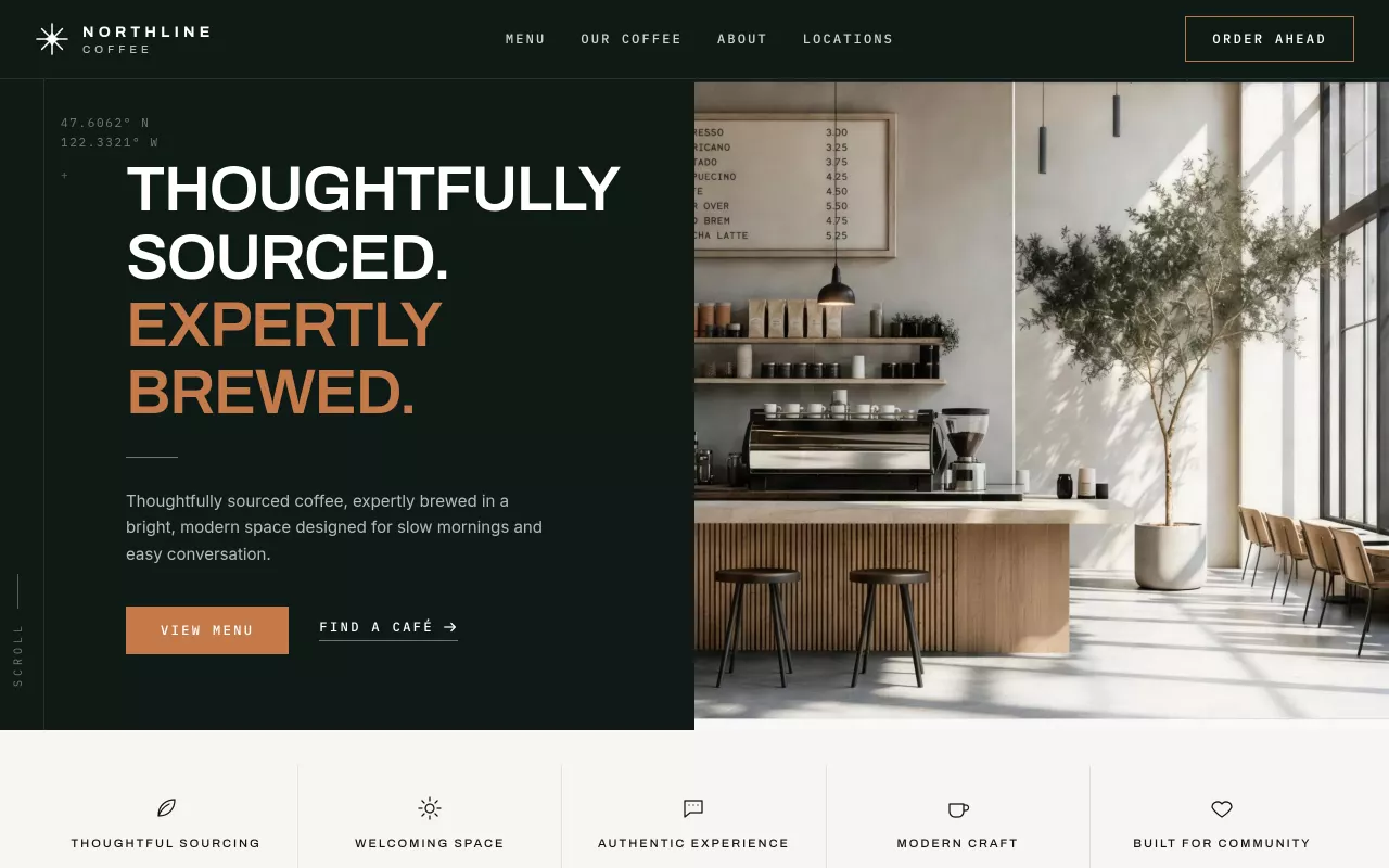 Northline Coffee — preview